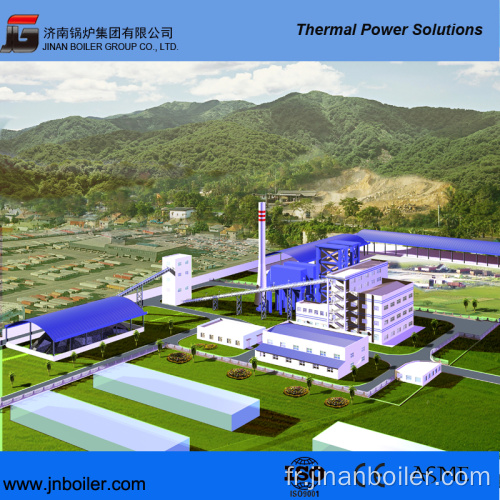 EPC de centrale au charbon / biomasse / déchets de 3MW-200MW